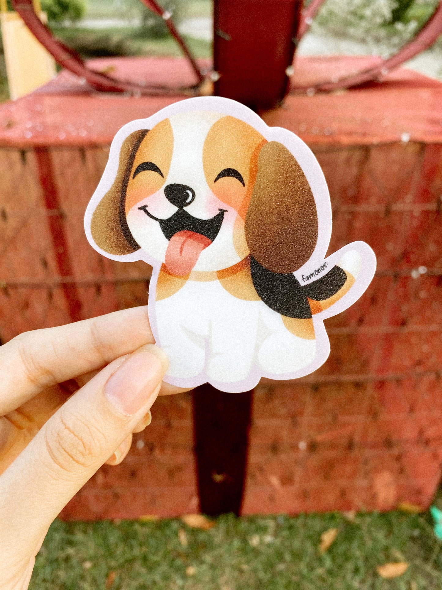 Perrito Beagle Sticker