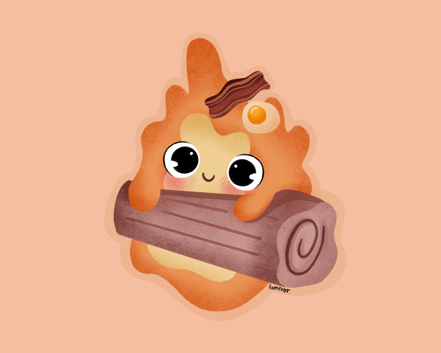tiny fire spirit